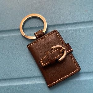 Adorable Coach Photo Keychain - Like new!!